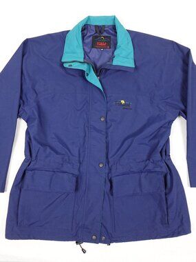 Vintage 90s FarWest Gore-Tex Jacket Women's Large Rain Coat Shell Made in Canada